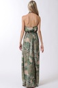 AAKAA JUMPSUIT VERDE FLORES COLORES RA93297H