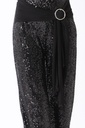 AAKAA PANTALON NEGRO LENTEJUELA RA93406H