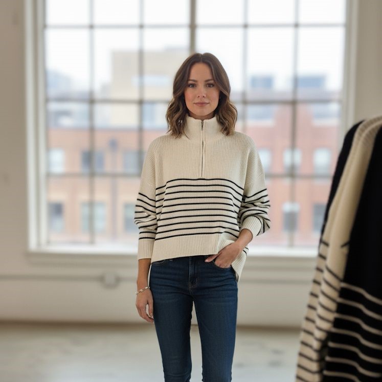 DOUBLE ZERO SUETER MUJER BLANCO