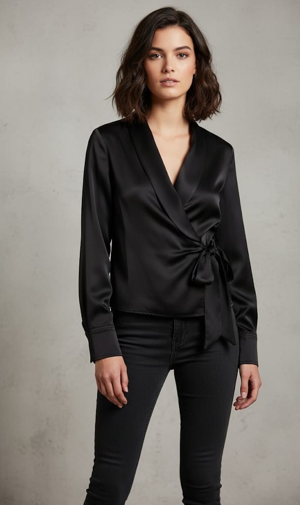 HYFVE BLUSA NEGRO MUJER HF25C137N