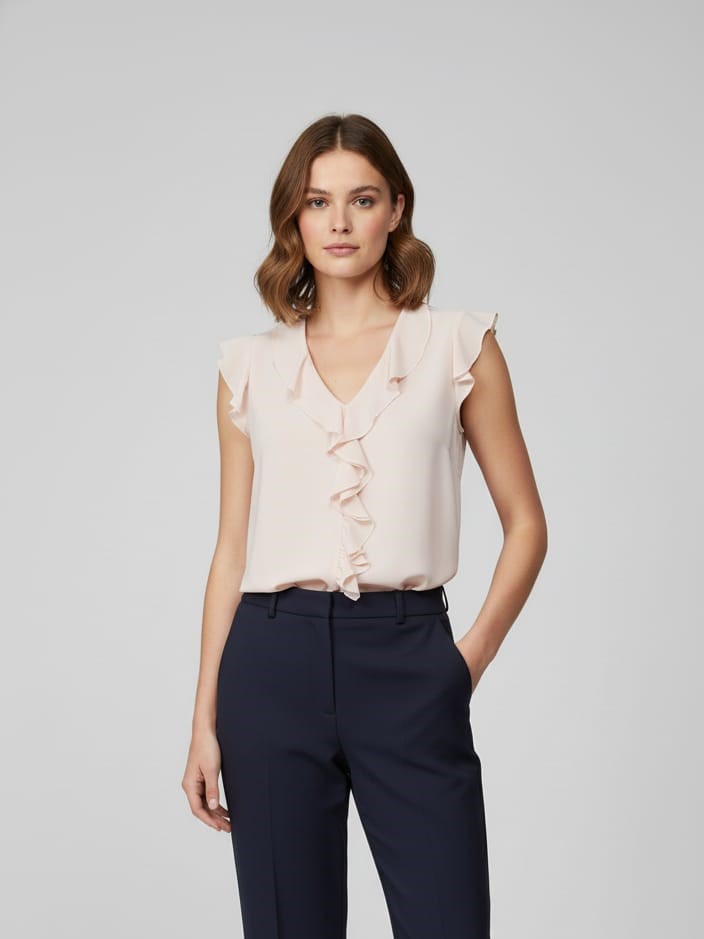 TOMMY BLUSA ROSA SUAVE MUJER HSVTX0BA