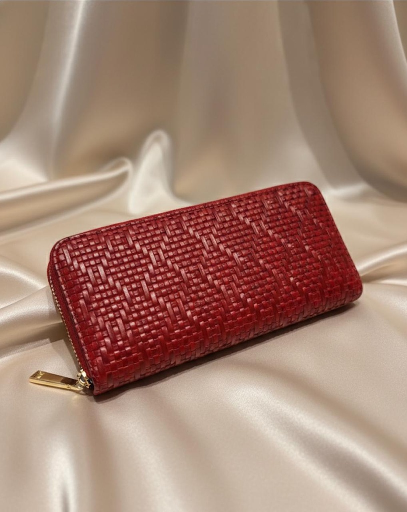 MONEDERO MUJER BURGUNDY