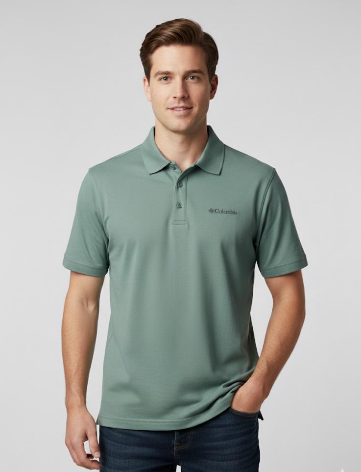 COLUMBIA CAMISETA VERDE HOMBRE