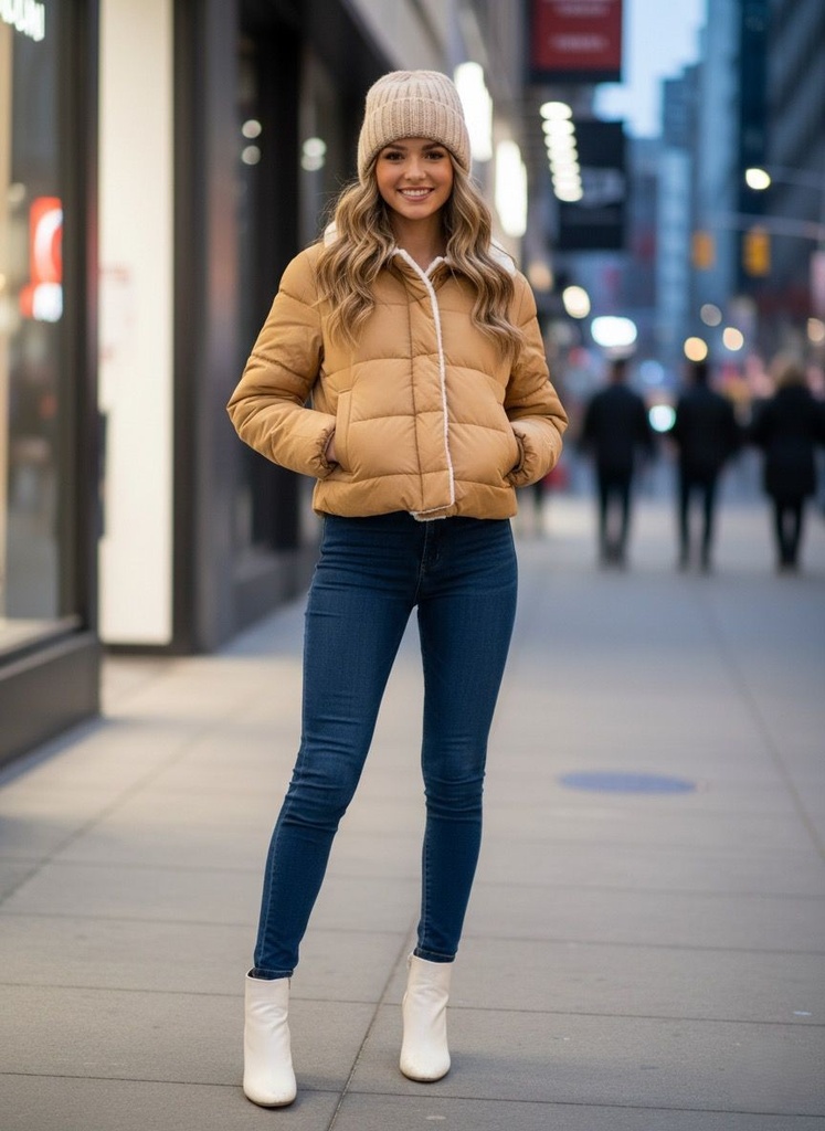 IRIS CHUMPA CAMEL MUJER IJ99216C