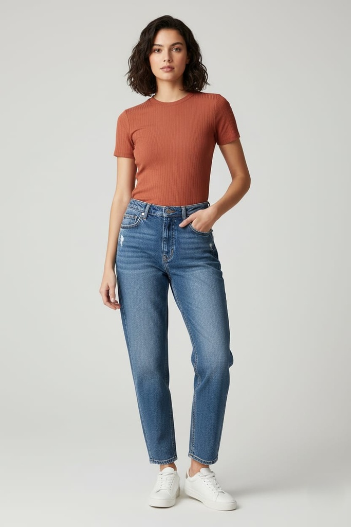 SNEAK PEEK JEANS AZUL MEDIUM MUJER P12220