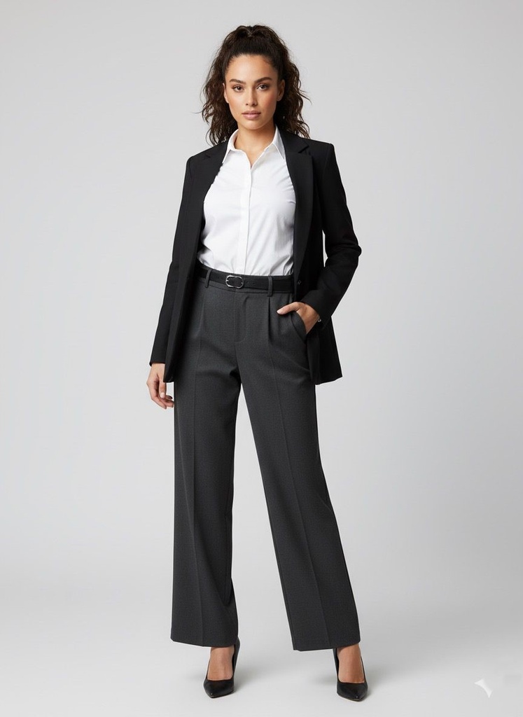 ACTIVE PANTALON GRIS OSCURO RECTO P14193GO