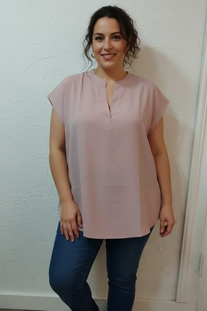 PERCH BLUSA ROSA VIEJO MUJER PTB8486