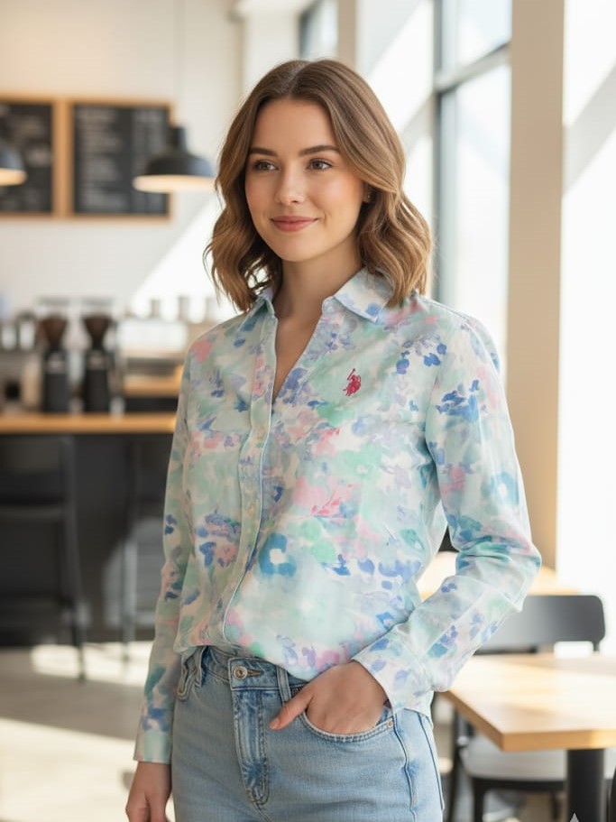 POLO CAMISA COLORES MUJER 216356NAC