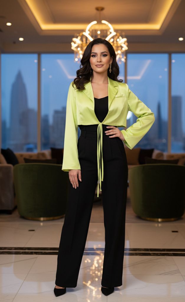 WILDCAT BLUSA VERDE LIMON MUJER T2607VL