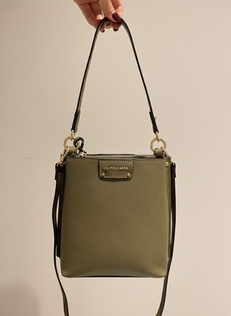 POLO CARTERA VERDE OLIVO MEDIANO