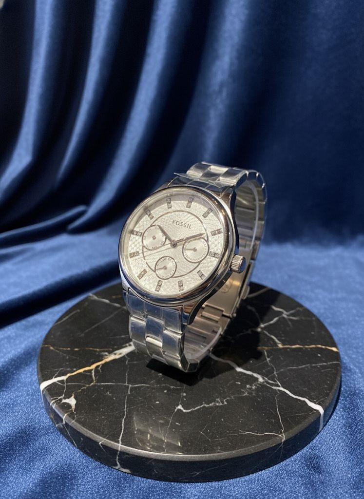 FOSSIL RELOJ /M PLATEADO