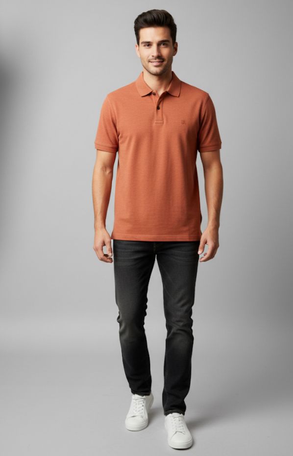 BANANA CAMISETA TERRACOTA HOMBRE