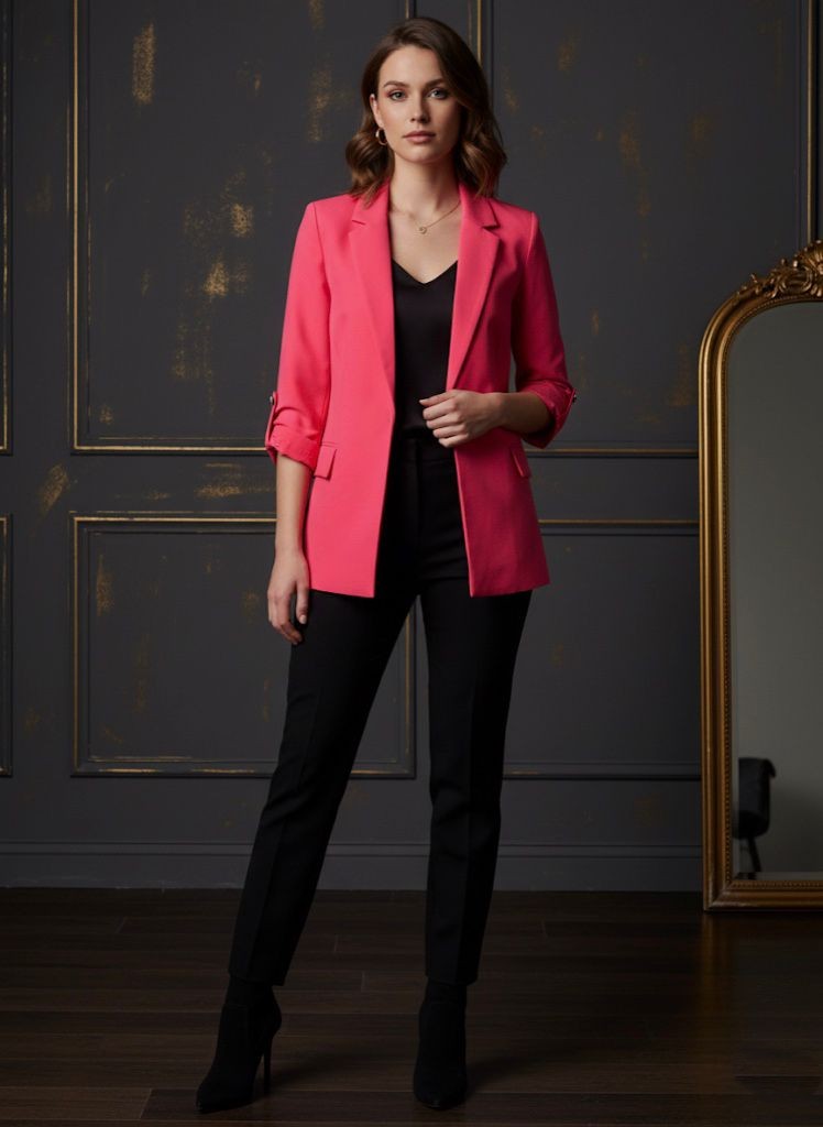 LOVE TREE BLAZER FUCSHIA MUJER