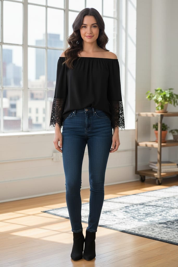 SIONI BLUSA MUJER NEGRO 9795H320