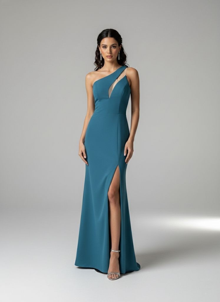 BETSY&ADAM VESTIDO AQUA LARGO MUJER