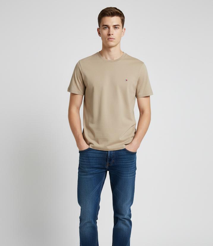 TOMMY CAMISETA KAKHI HOMBRE 78JA561K