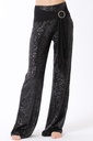 AAKAA PANTALON NEGRO LENTEJUELA RA93406H
