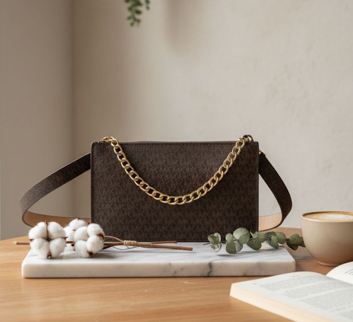 MICHAEL KORS MARICONERA MUJER CAFE