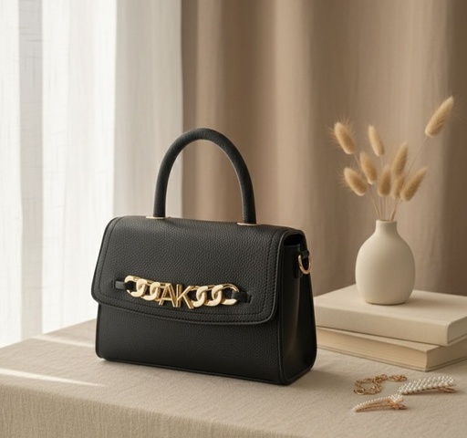 [192815052616] ANNE KLEIN CARTERA NEGRO PEQUEÑO