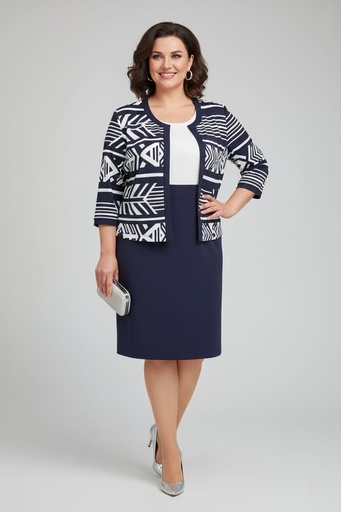 [66376] STUDIO ONE CHAQUETA-VESTIDO AZUL M-