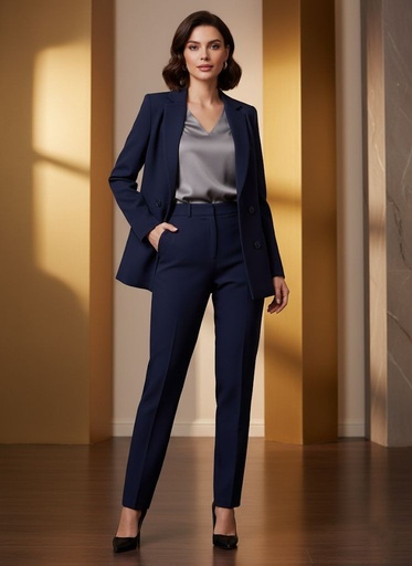 [70777AM] MICHEL BLAZER AZUL MARINO 70777AM