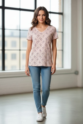 [76J1962690] TOMMY CAMISETA MUJER ROSA