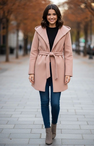 [J8213R] LOVE TREE CHAQUETA MUJER ROSA VIEJO