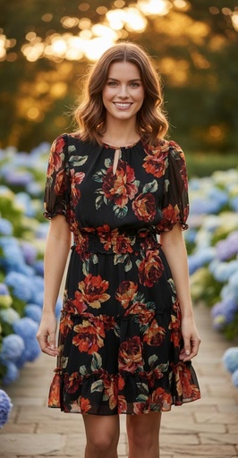 JULIA JORDAN VESTIDO MUJER NEGRO JJ37606