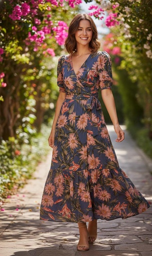 [JJ38715] JULIA JORDAN VESTIDO CELETE-FLRS CLR