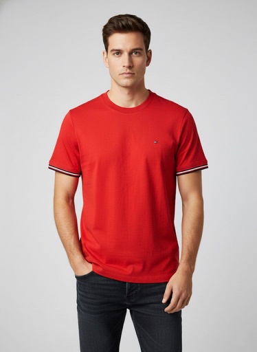 [XM04241] TOMMY CAMISETA ROJO MUJER