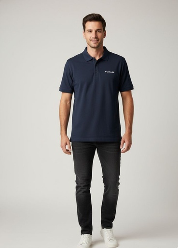 [XO0904AM] COLUMBIA CAMISETA AZUL MARINO