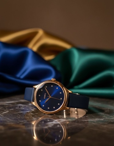 [796483601901] FOSSIL RELOJ AZUL-DRD MUJER