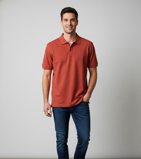 [803392T] BANANA CAMISETA C.P TERRACOTA HOMBRE