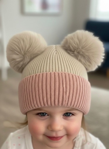 [K009370] GORROS C/OREJAS 2CLRS COMBINADOS NIÑ@S